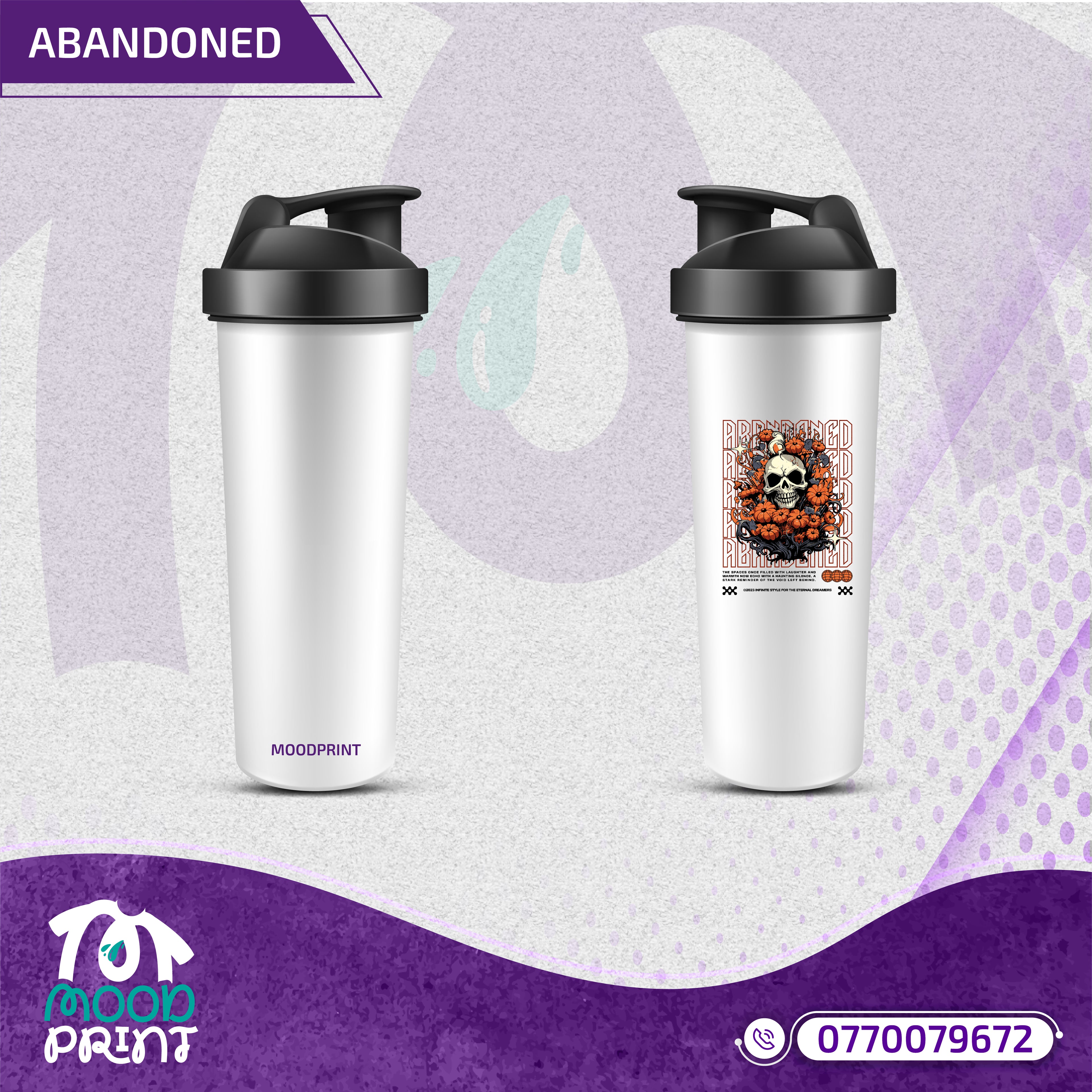 ABANDONED Design Bottle