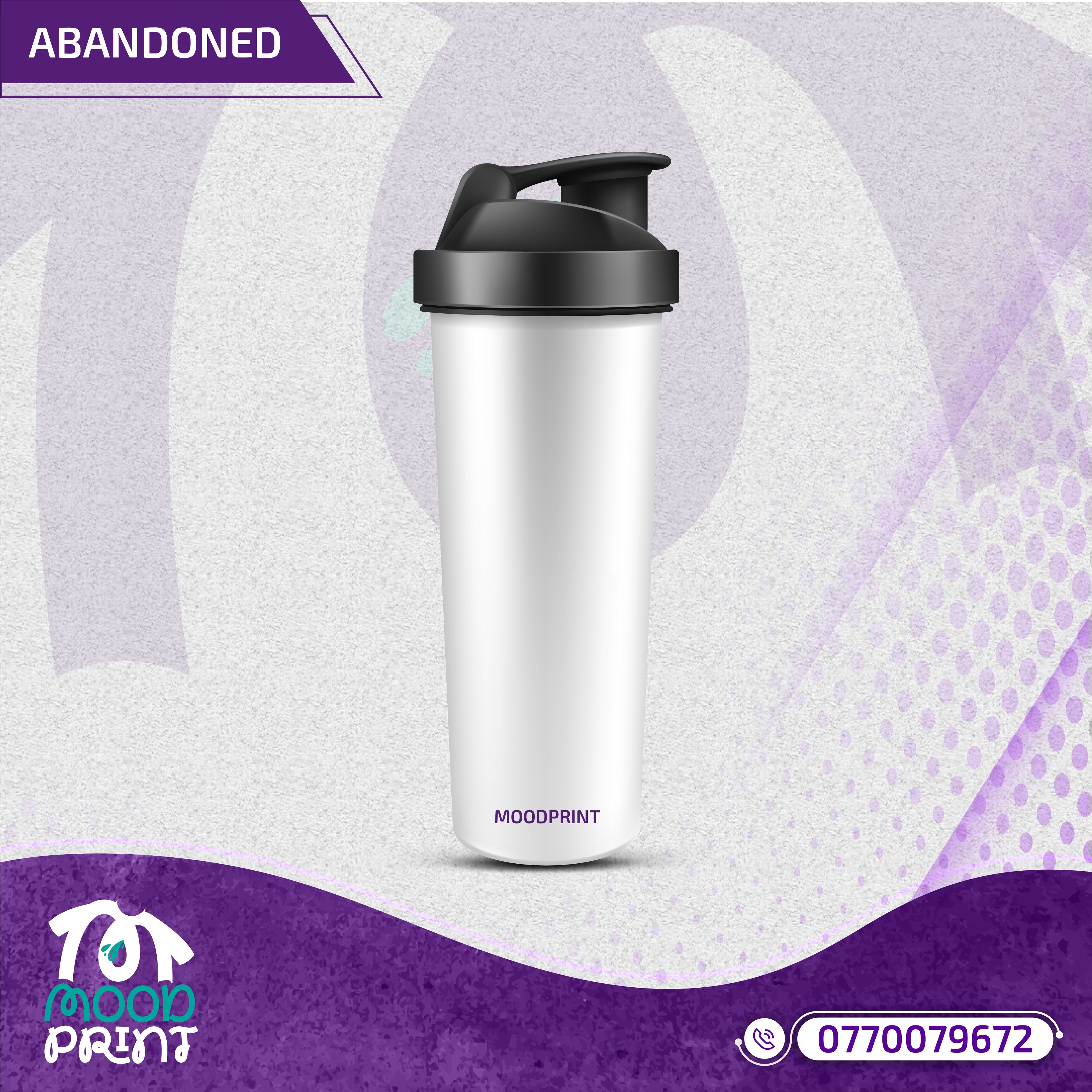 ABANDONED Design Bottle