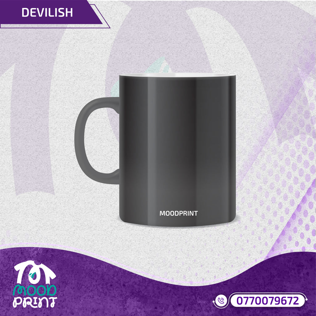 Devilish Infernal Waves Japanese Magic Mug