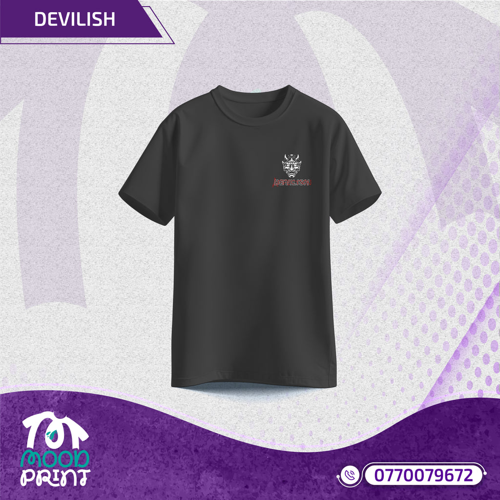Devilish Infernal Waves Japanese Unisex T-shirt