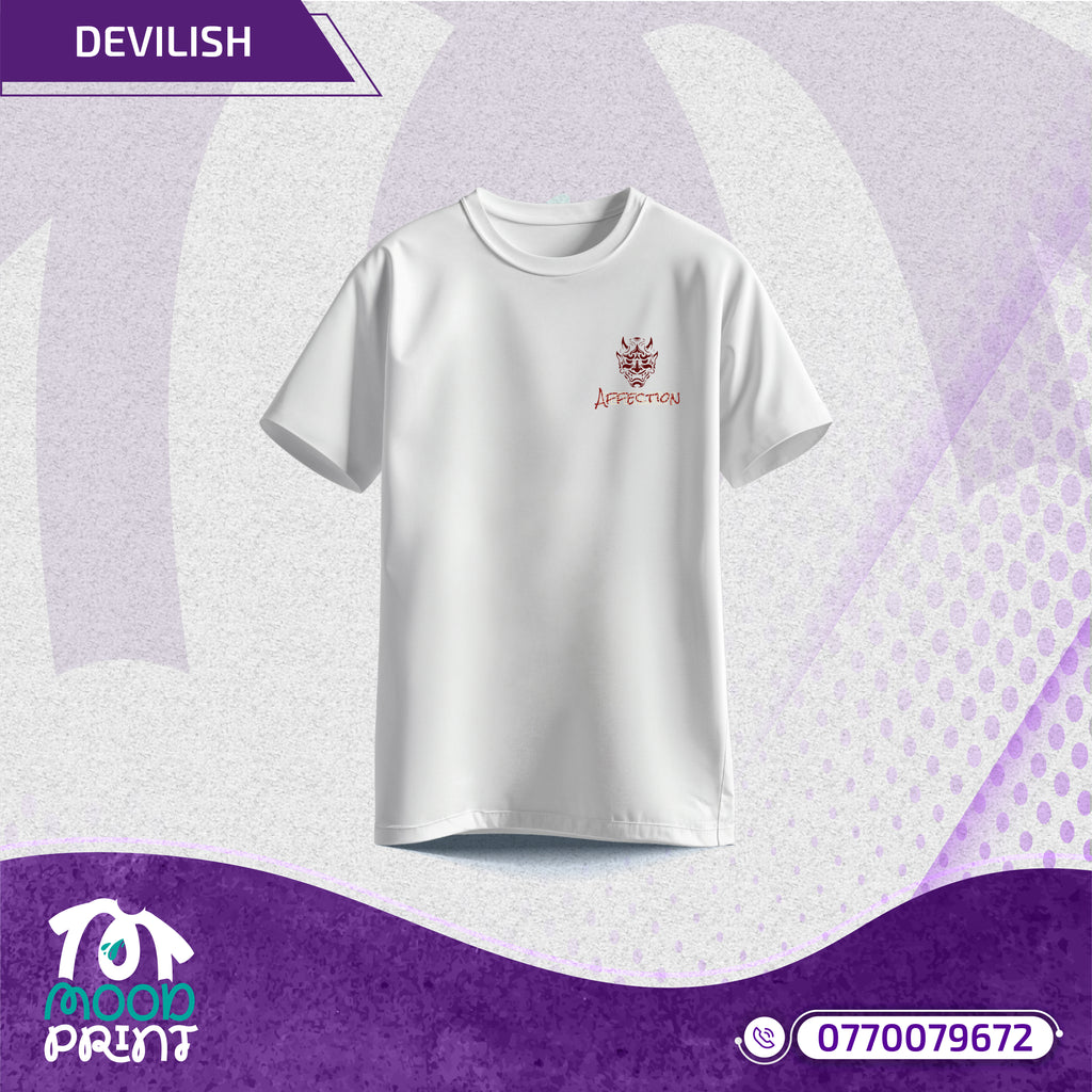 Devilish Infernal Waves Japanese Unisex T-shirt