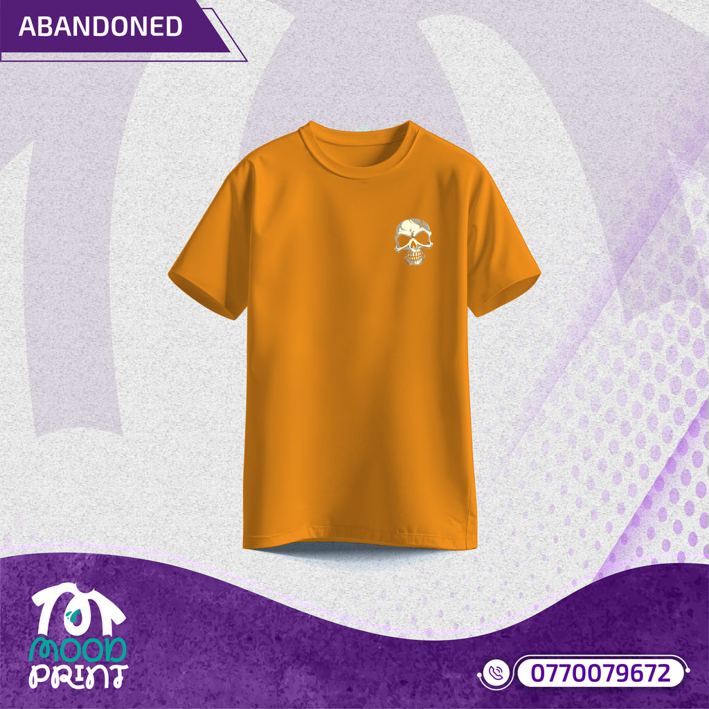 Reborn Skull Abandoned Floral Unisex T-shirt