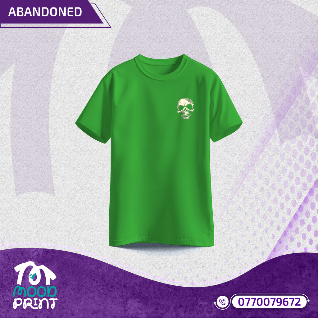Reborn Skull Abandoned Floral Unisex T-shirt