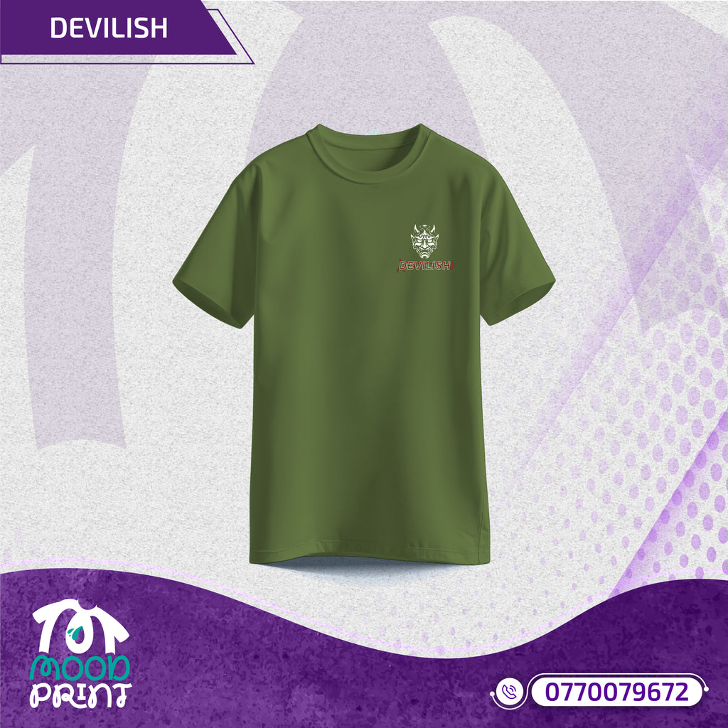 Devilish Infernal Waves Japanese Unisex T-shirt