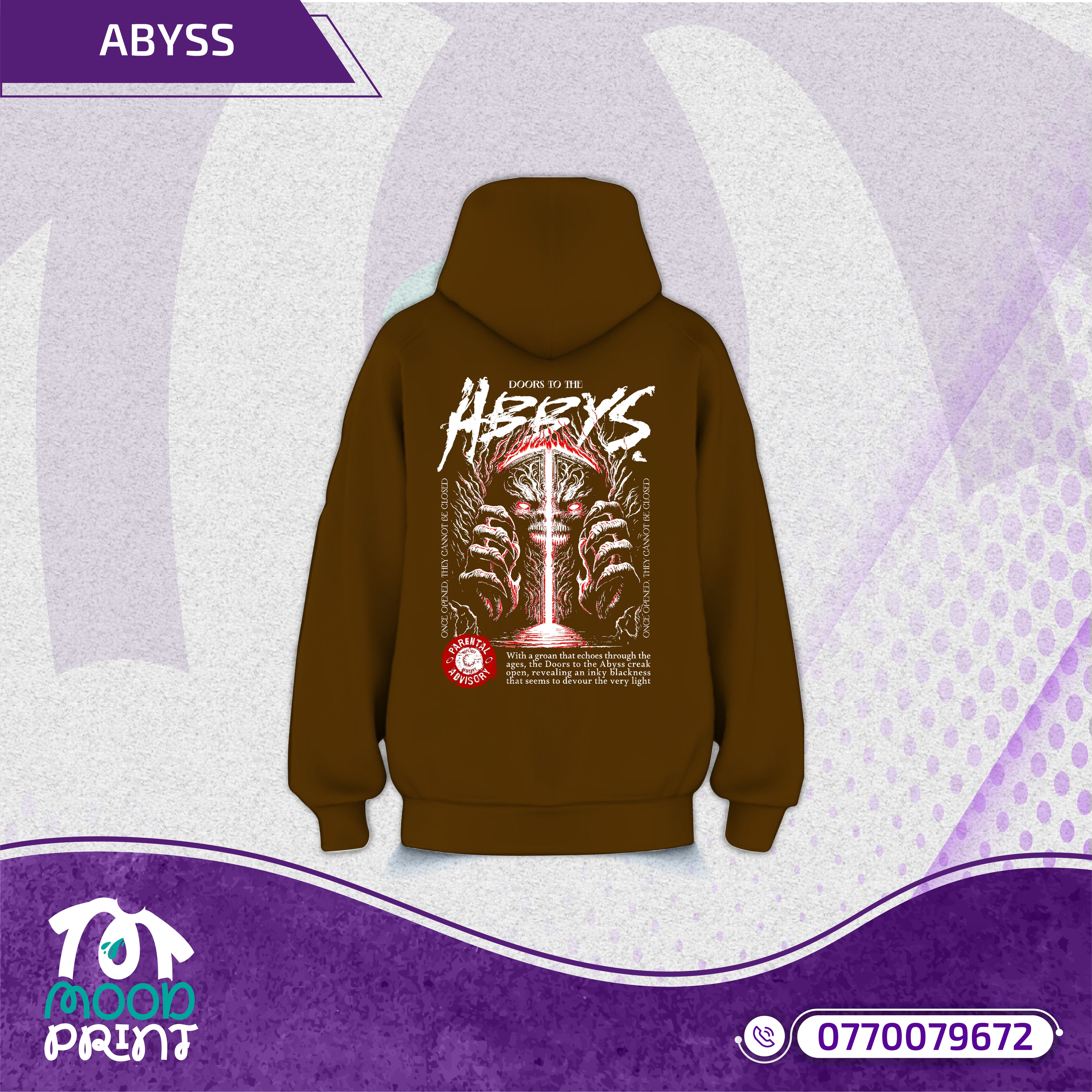 ABYSS Unisex Design Hoodie
